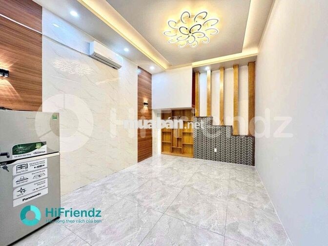STUDIO TRỆT FULL NỘI THẤT - FREE XE - SÁT ĐH HỒNG BÀNG 300M ĐI BỘ