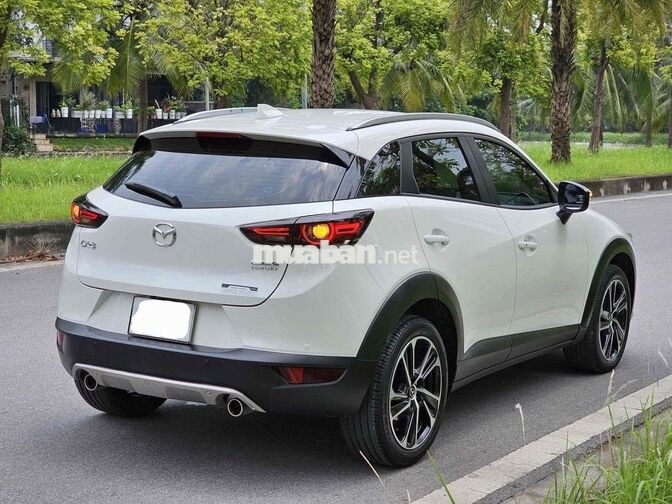 Mazda CX3 Luxury 2025 8000km Trắng