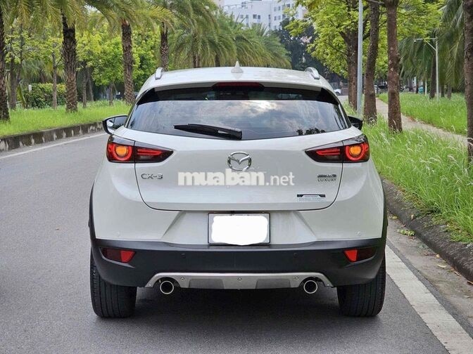 Mazda CX3 Luxury 2025 8000km Trắng