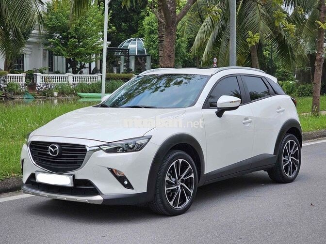 Mazda CX3 Luxury 2025 8000km Trắng