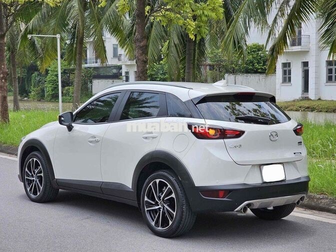 Mazda CX3 Luxury 2025 8000km Trắng