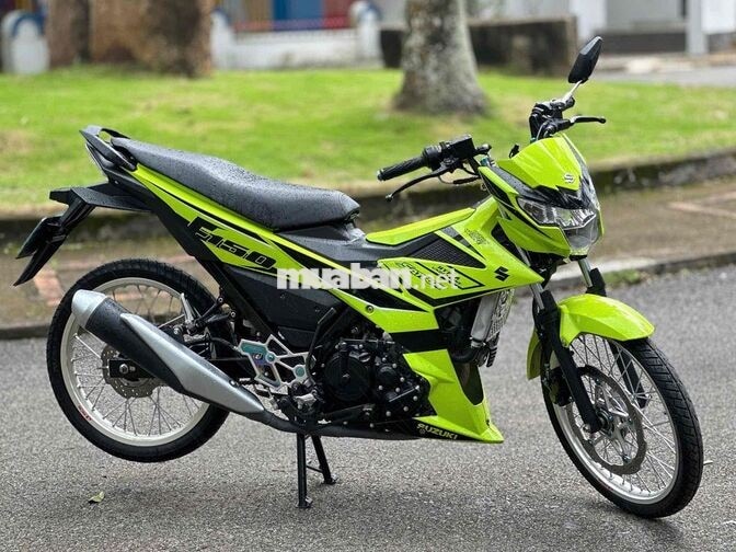 Suzuki Satria F150 2022 Xanh chuối 5700 km