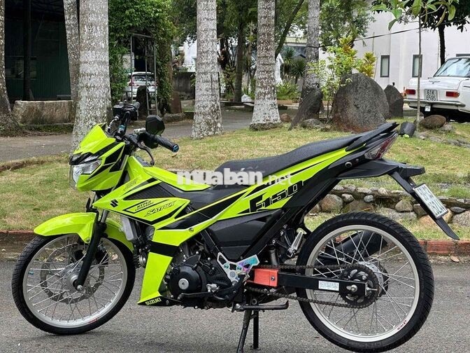 Suzuki Satria F150 2022 Xanh chuối 5700 km