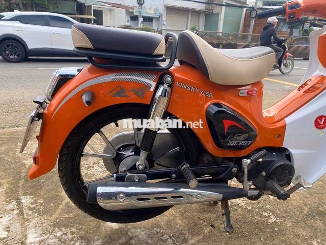 Xe số Vinsky C50 Cam 2025