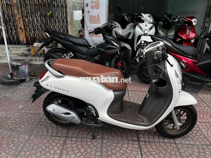 Honda Scoopy 2024 Smartkey Trắng