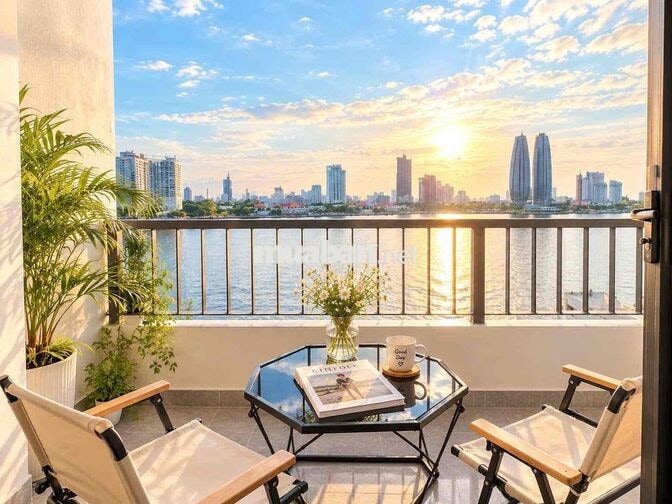 Cho Thuê Căn Hộ Apartment for rent new 100% View Núi Sông 1-2BR Expat