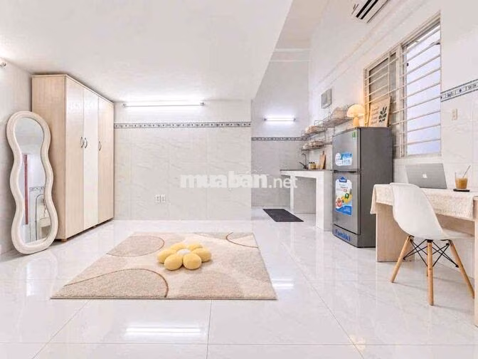 Cho Thuê Phòng Gác Cửa Sổ Trời Full NT Ngay Etown Cộng Hoà, Tân Bình