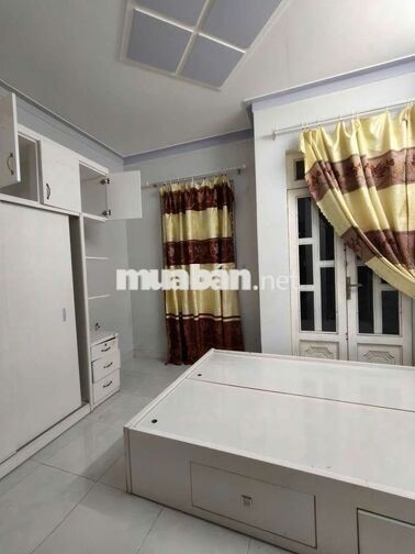 Nhà cho thuê An Dương Vương, Q6 (2PN 3WC) hẻm 6m có sẵn 2 máy lạnh, tủ