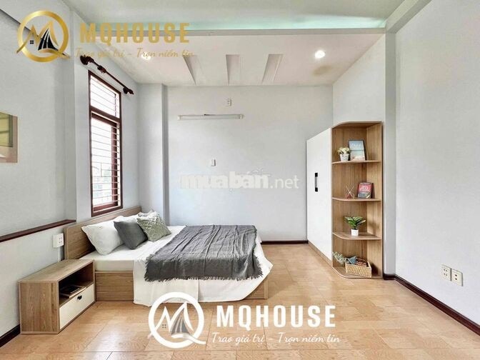 CHDV 2PN LỚN FULL NỘI THẤT, MG VÀ MÁY SẤY RIÊNG, NGAY CV HOÀNG VĂN THỤ