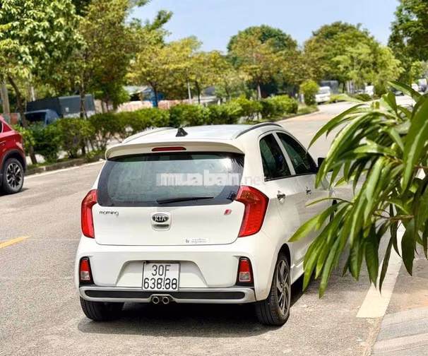 Kia Morning S 1.25 AT 2019 Trắng 80000 km