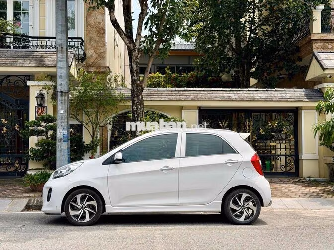 Kia Morning S 1.25 AT 2019 Trắng 80000 km