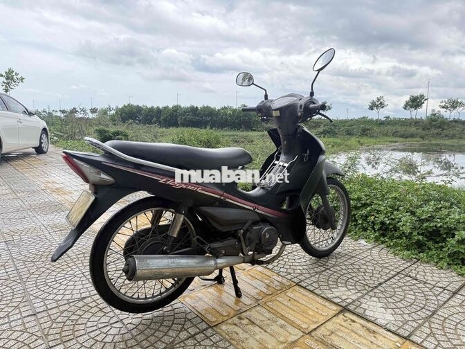SYM Elegant 50cc Đen Xe số