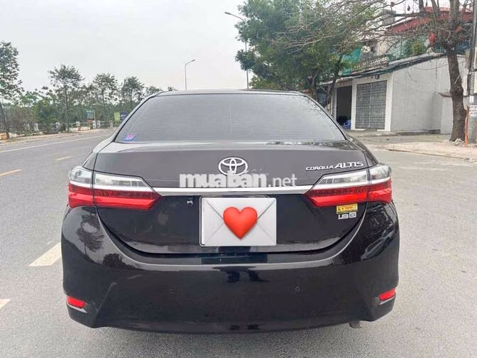 Toyota Corolla Altis 2018 Đen 756789 km