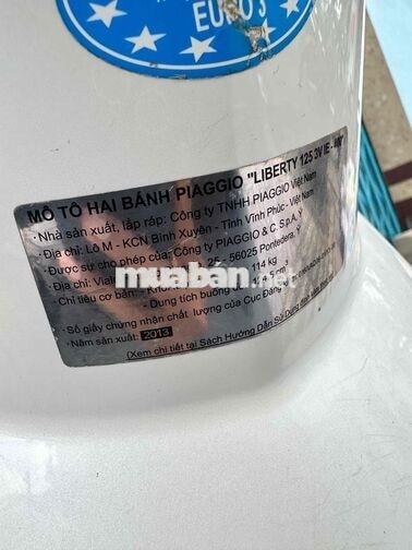 Piaggio Liberty 125 3V IE 2013 Trắng