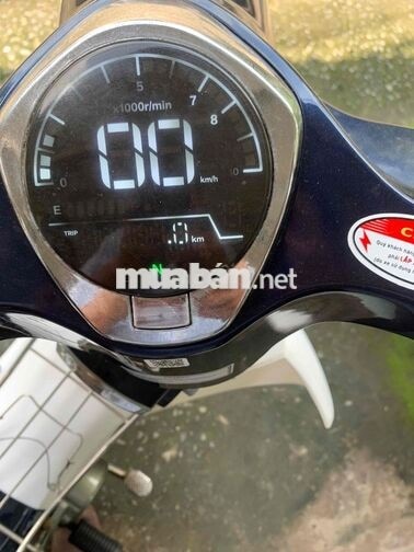 Detech 50 cao cấp 2024 Xanh trắng 10000km
