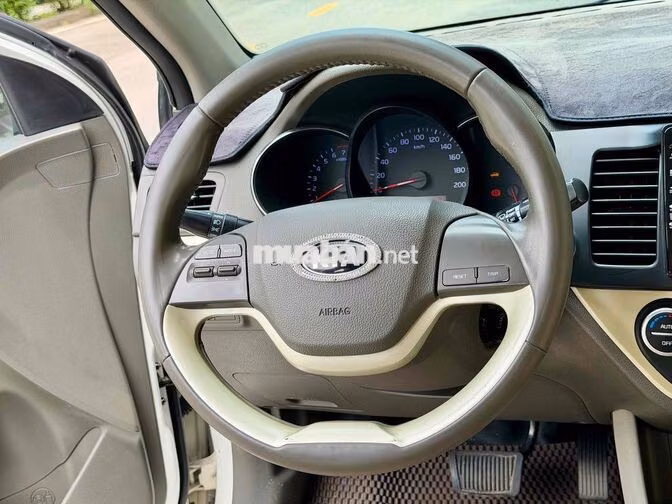 Kia Morning S 1.25 AT 2019 Trắng 80000 km
