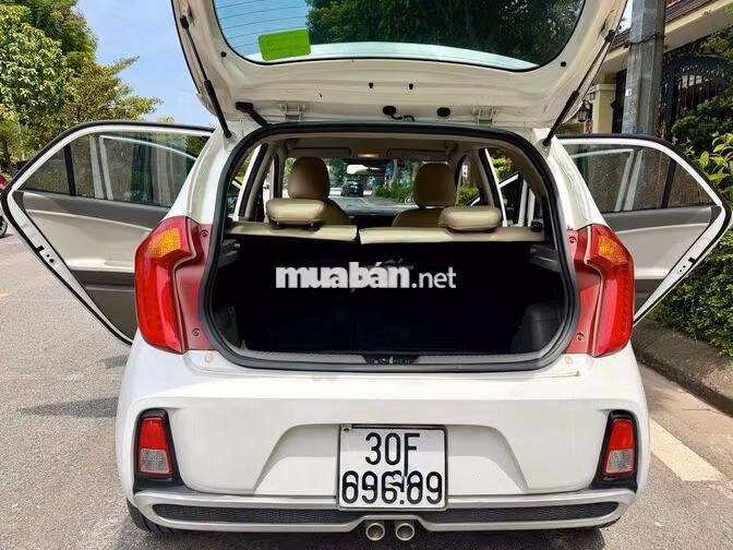 Kia Morning S 1.25 AT 2019 Trắng 80000 km