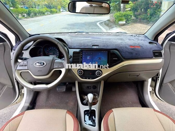 Kia Morning S 1.25 AT 2019 Trắng 80000 km