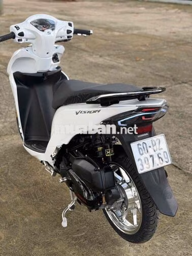 Honda Vision Kiểng Full Option Trắng