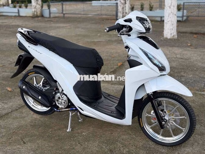 Honda Vision Kiểng Full Option Trắng