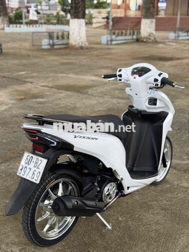 Honda Vision Kiểng Full Option Trắng