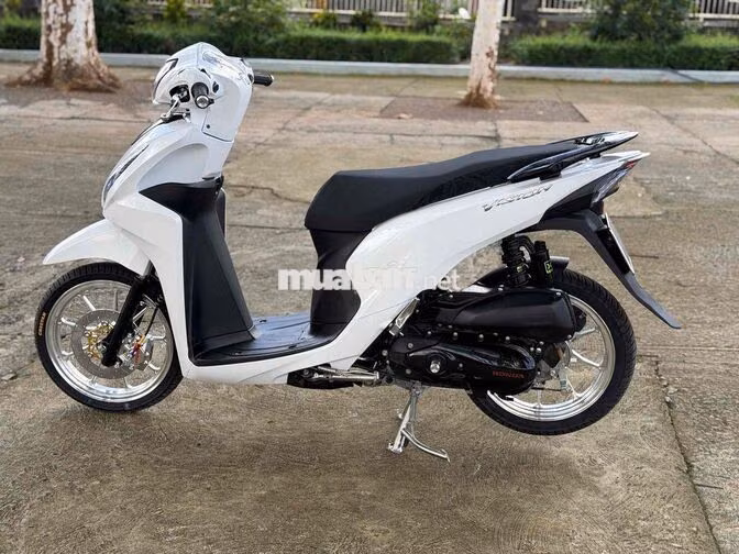 Honda Vision Kiểng Full Option Trắng