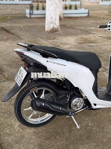 Honda Vision Kiểng Full Option Trắng