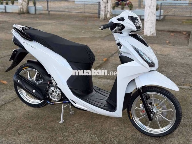 Honda Vision Kiểng Full Option Trắng