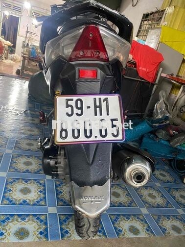 Xe nữ chạy Honda Air Blade 2007 Đen
