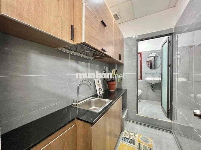 🔥PHÒNG GÁC TÁCH BẾP FULL NT_THANG MÁY_KẾ BÊN CV GIA ĐỊNH_KHU SÂN BAY