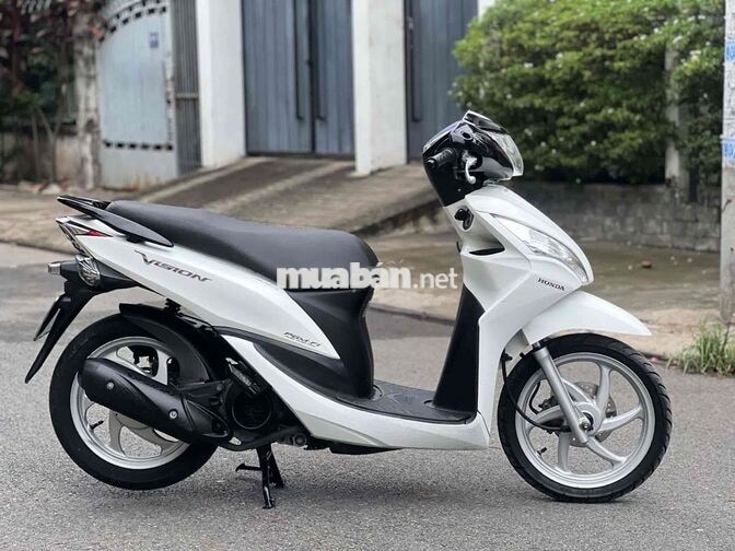 Honda Vision FI 2013 Trắng đen