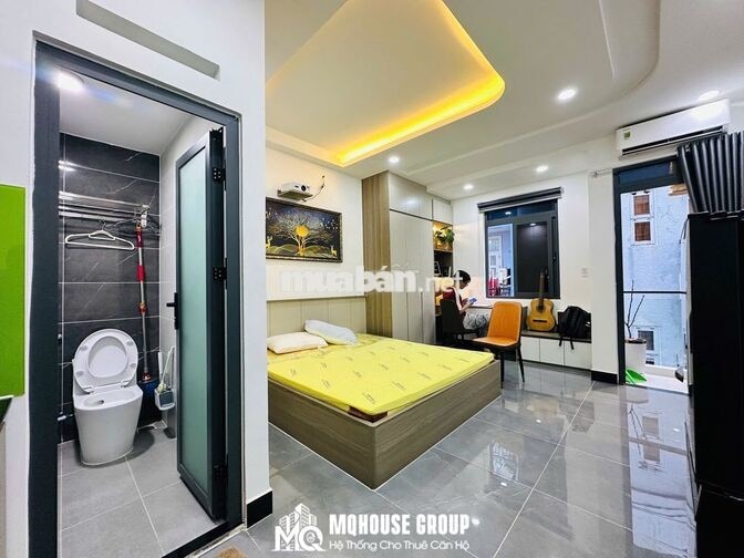 🏡Phòng studio balocony, giặt sấy riêng gần Phố Ẩm Thực Phan Xích Long