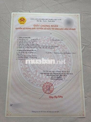 Khu dân cư Định Hoà. Lầu 2 sổ hồng : 500 triệu