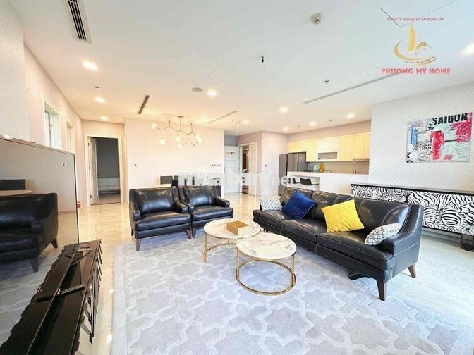CHO THUÊ 3PN VINHOMES GOLDEN RIVER 121M² VIEW SÔNG – 57TR/THÁNG