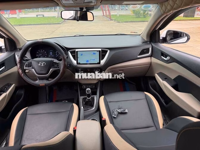 Hyundai Accent 1.4MT 2019 Trắng Số sàn
