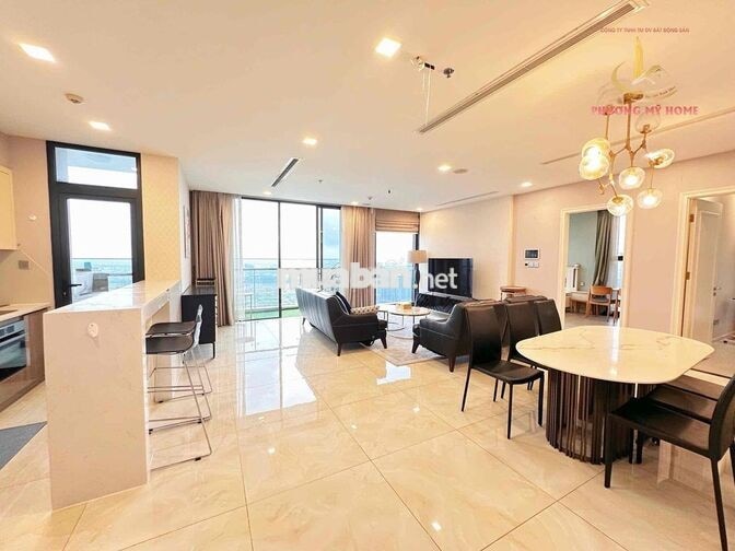 CHO THUÊ 3PN VINHOMES GOLDEN RIVER 121M² VIEW SÔNG – 57TR/THÁNG