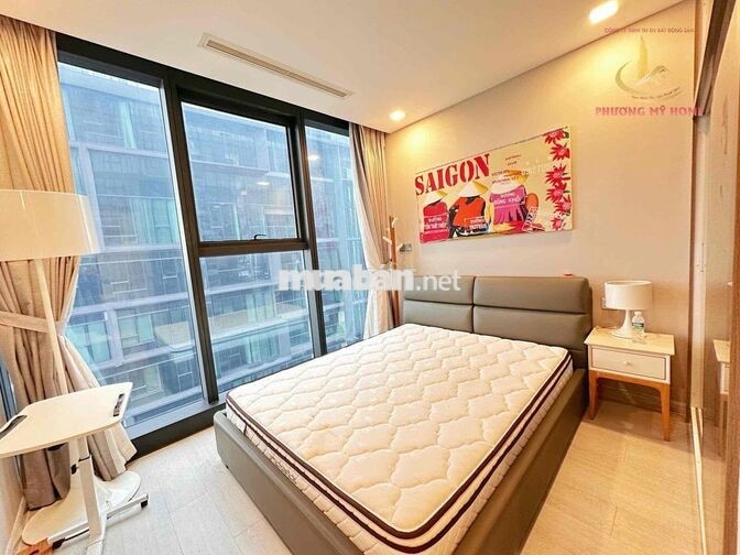CHO THUÊ 3PN VINHOMES GOLDEN RIVER 121M² VIEW SÔNG – 57TR/THÁNG