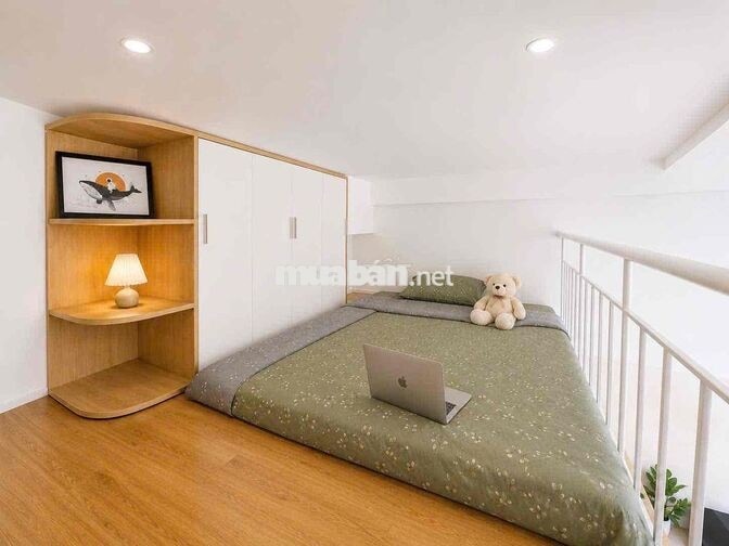 CHDV DUPLEX BAN CÔNG RIÊNG , FULL NỘI THẤT, GẦN HỌC VIỆN HÀNG KHÔNG