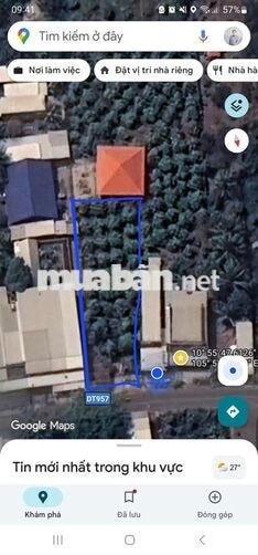 Nhà bán đất nền mặt tiền đường nối ĐT957, xã Khánh Bình, tỉnh An Giang