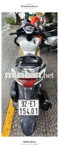 SYM Shark FI Trắng Xăng điện tử