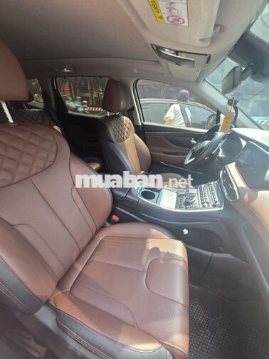 Hyundai Santafe 2024 Dầu 15.000km Trắng