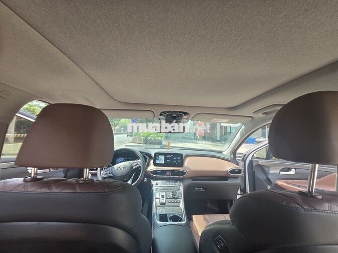 Hyundai Santafe 2024 Dầu 15.000km Trắng