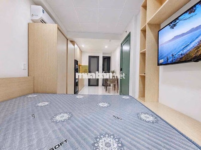 Studio - Hoàng Hoa Thám - Tivi, máy giặt riêng,… - Dự án mới keng