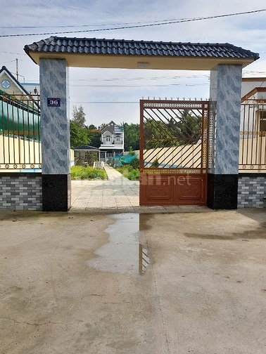 BÁN  NHÀ  và  ĐẤT - 1.600m2 - MẶT TIỀN QL50 					