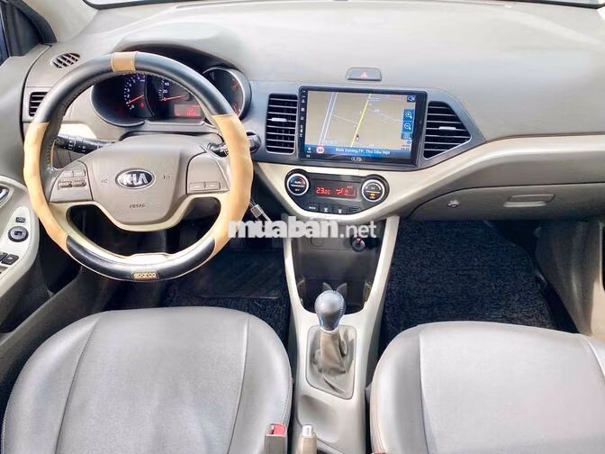 Kia Morning SI 2015 Số sàn Bạc 106.998 km