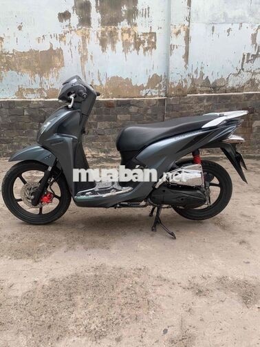Honda Vision Thể thao bánh lớn Xám Việt Nam