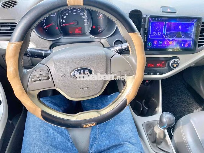 Kia Morning SI 2015 Số sàn Bạc 106.998 km