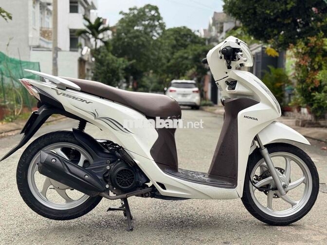 Honda Vision 2015 Trắng BSTP nguyên zin