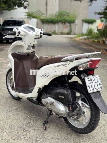 Honda Vision 2015 Trắng BSTP nguyên zin