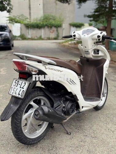 Honda Vision 2015 Trắng BSTP nguyên zin